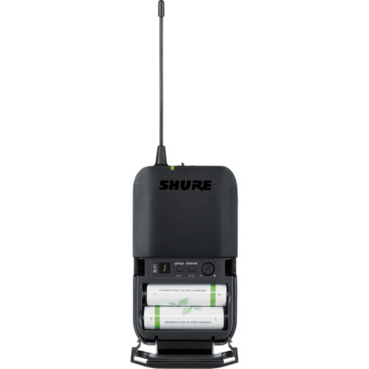 Shure BLX14R/W85M Rackmount Wireless Cardioid Lavalier Microphone System (H11: 572 to 596 MHz)