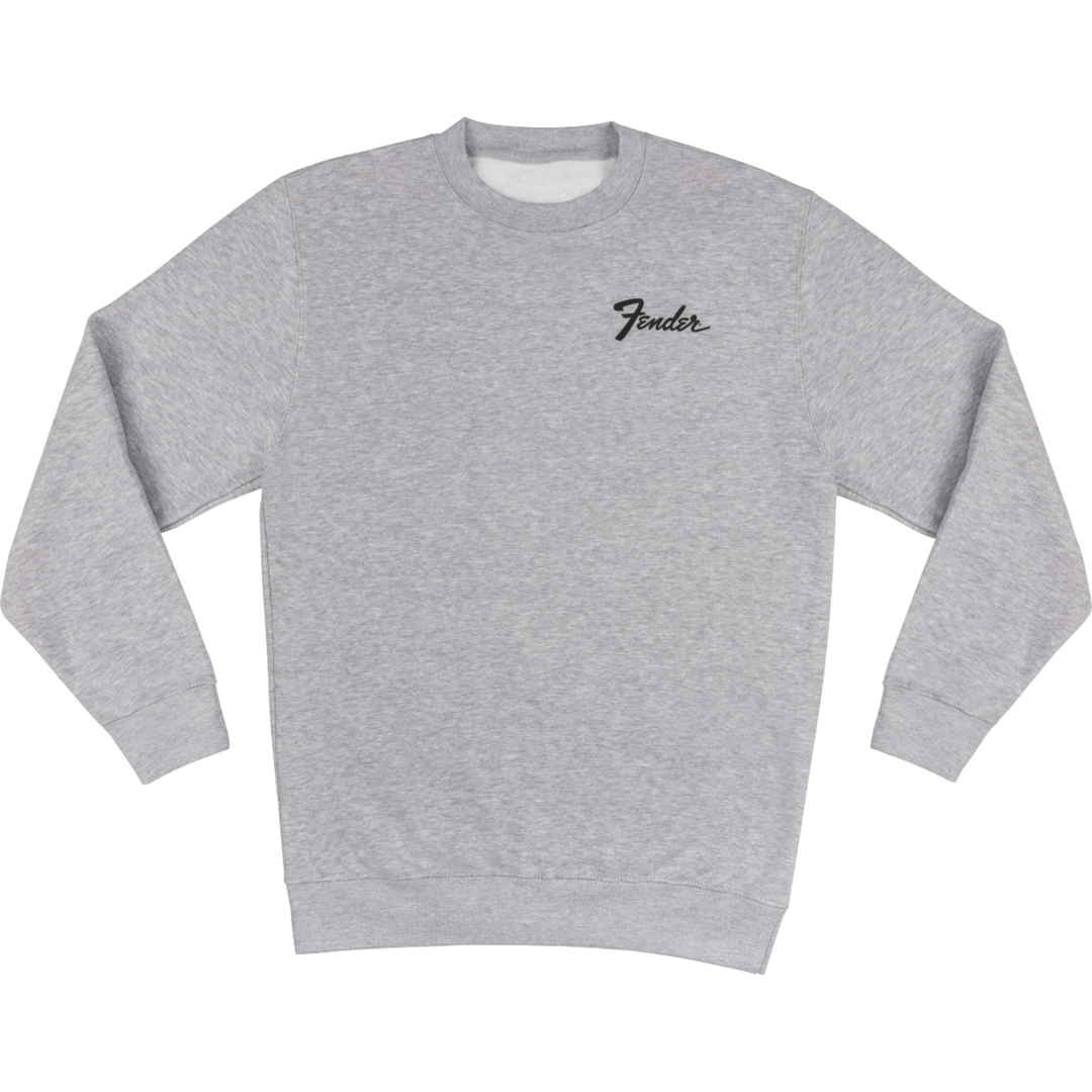 Fender SM Transition Logo Sweatshirt -  Athletic Gray -  XL