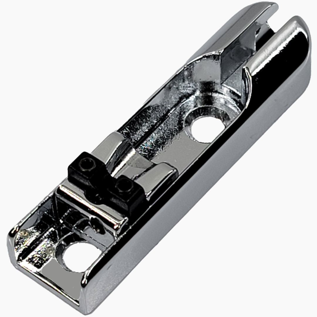 Allparts BB-3518 Economy Single String Lock-down Bass Bridge Chrome