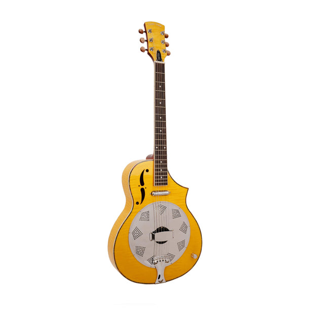 The Gold Tone MOJO is a standout folkternative resonator guitar, blending classic design with modern innovation.