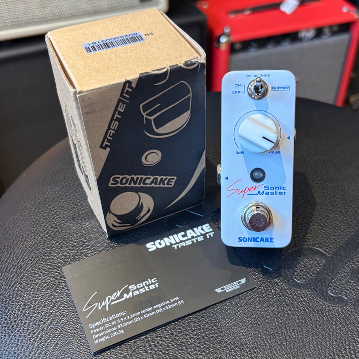 Sonicake - Sonic Master MINI Clean Boost & Buffer Pedal w/ Box - USED