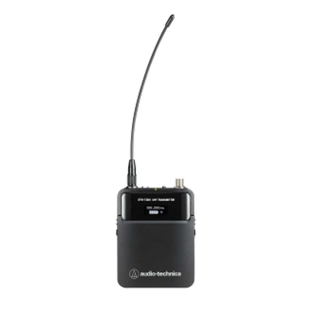 Audio-Technica ATW-T3201aDE2 3000 Series (4th gen) Body-pack Transmitter w/ cH-style Screw-down 4-pin Connector, 470-530 MHz