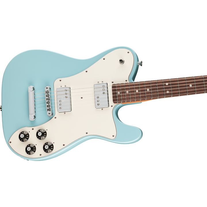 Fender Kingfish Delta Day Telecaster® Deluxe -  Rosewood Fingerboard -  Daphne Blue, Electric Guitar