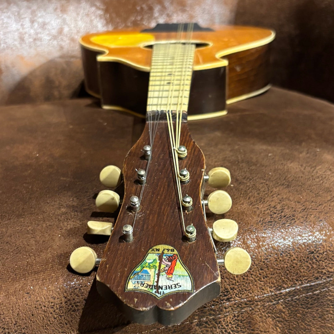VINTAGE B&J - Serenader Tulip Headstock Mandolin (1930's - Regal Era - No Case Or Bag) - USED