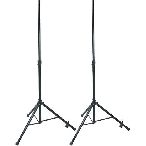Quiklok S171PACK- Pair of aluminum speaker stands with dual nylon tote bag