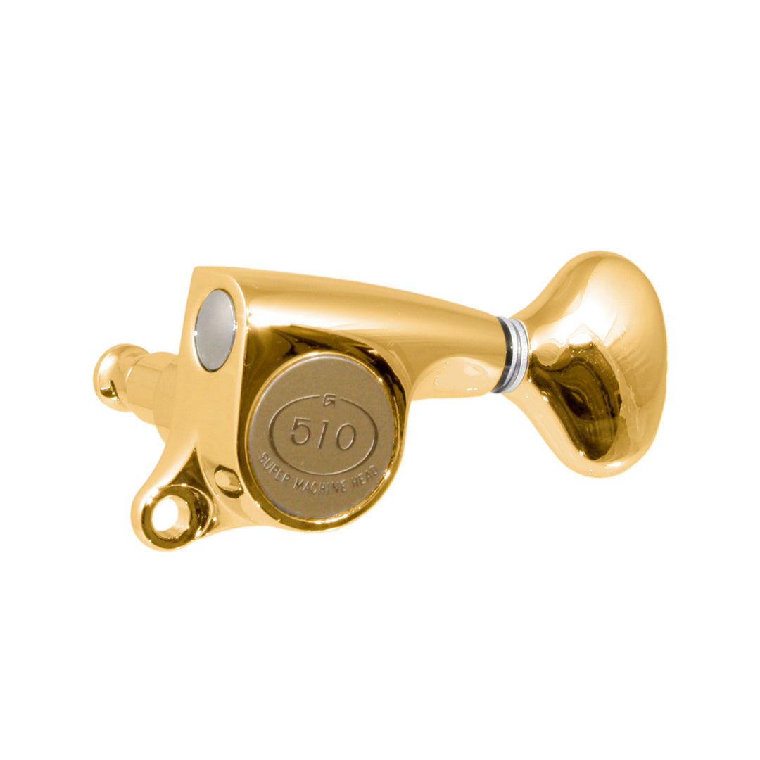 Allparts TK-7980 Gotoh 510 6-in-line Mini Keys Gold