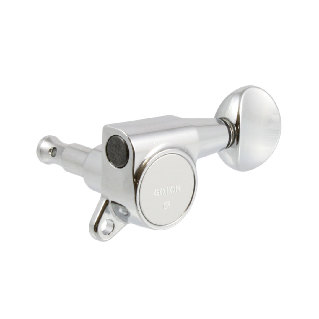 Allparts TK-0760-B10 Gotoh Chrome Mini Keys - 10 Sets of 6-In-Line Tuners Bulk Packed (Includes Bushings & Screws)