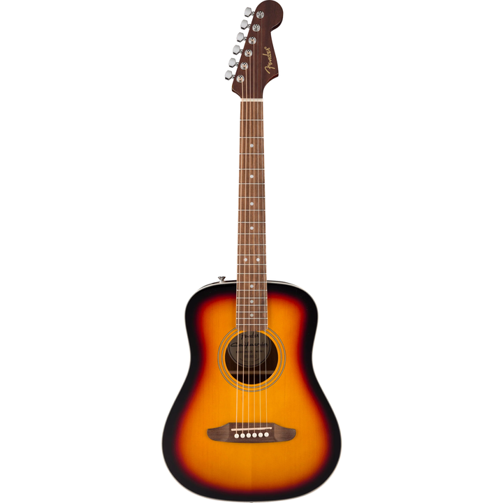 Fender CALIFORNIA STANDARD REDONDO MINI Acoustic Guitar With Gig Bag (3-Color Sunburst)