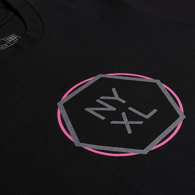 D'Addario ATG230713 Guitar+ Tee Nyxl - Black PinkLG