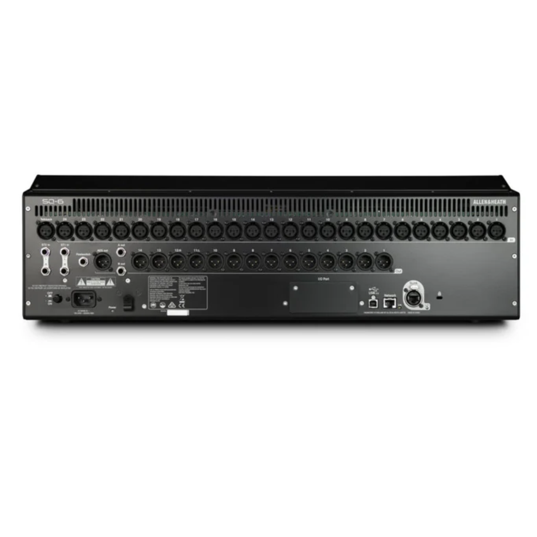 Allen & Heath SQ-6 48-Channel / 36-Bus Digital Mixer with 24+1 Motorized Faders