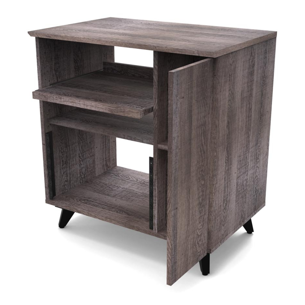 Glorious MODULAR-SIDE-RACK-WAL Modular Side Rack - Walnut