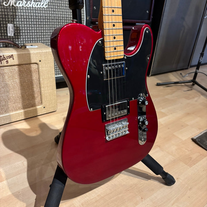 Fender - Blacktop Telecaster (HH C.A. Red / Maple Neck)  w/HD Case - 2011 - USED Electric Guitar