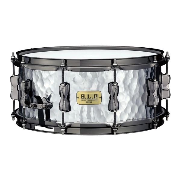 Tama S.L.P. Expressive Hammered Steel 14x6'' Snare Drum