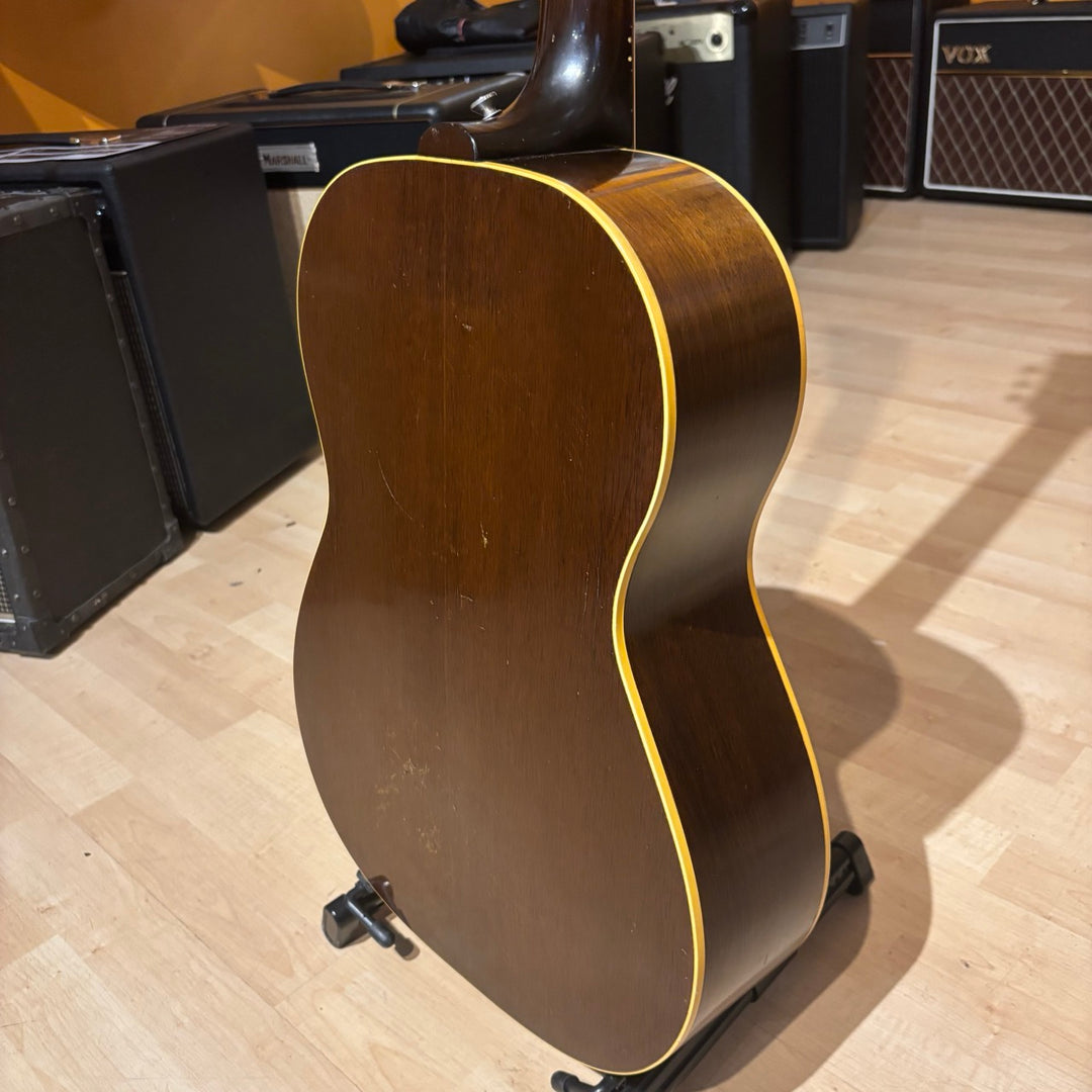 VINTAGE - Gibson LG-1 Acoustic 2 Tone Burst w/ NEW Profile Hard Shell Case (1957) - USED