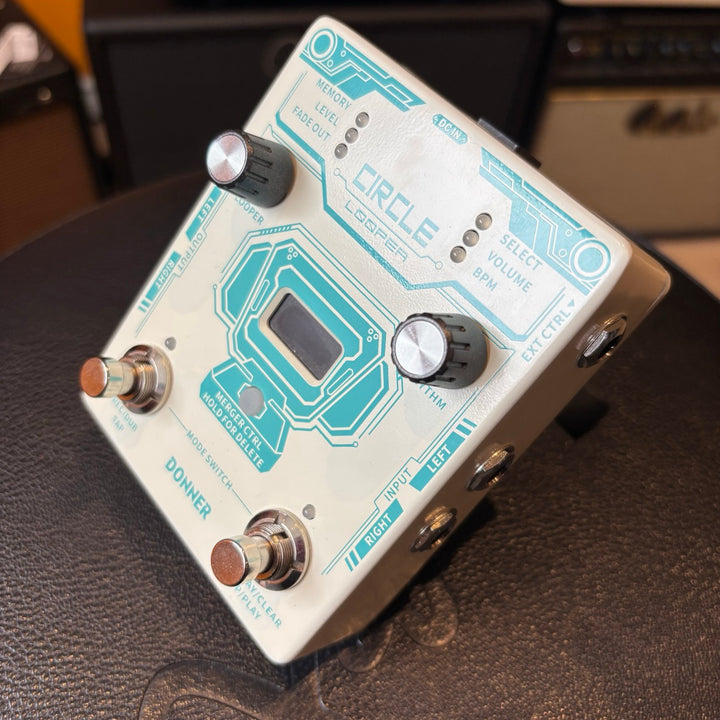 Donner - Circle Looper Guitar FX Pedal w/ Box & User Guide - USED