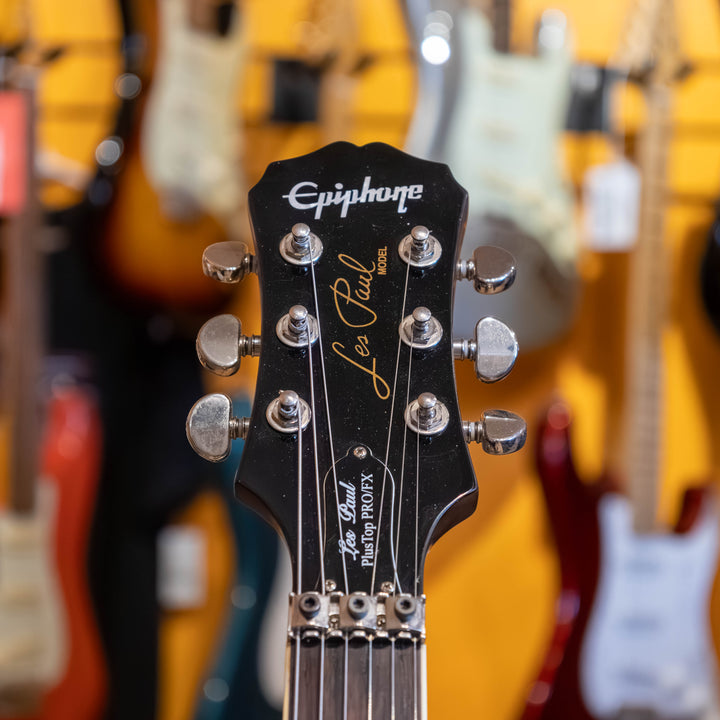Epiphone - "Pro FX" Les Paul STD (FM Plus Top  - Floyd) w/Gibson HD Case - (2011) - USED