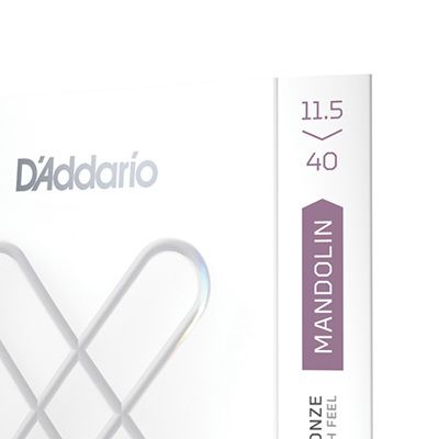 D'Addario XSM11540 Set Mandolin Xs Pb Cust Med