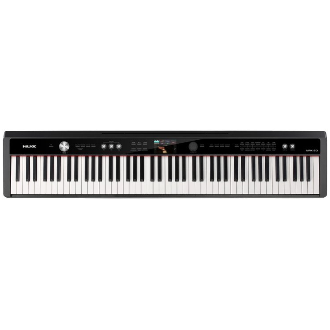 Nux NPK-20 88-Key Triple-Sensor Portable Digital Piano - Black
