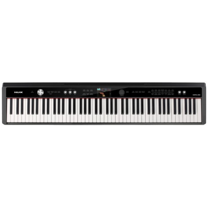 Nux NPK-20 88-Key Triple-Sensor Portable Digital Piano - Black
