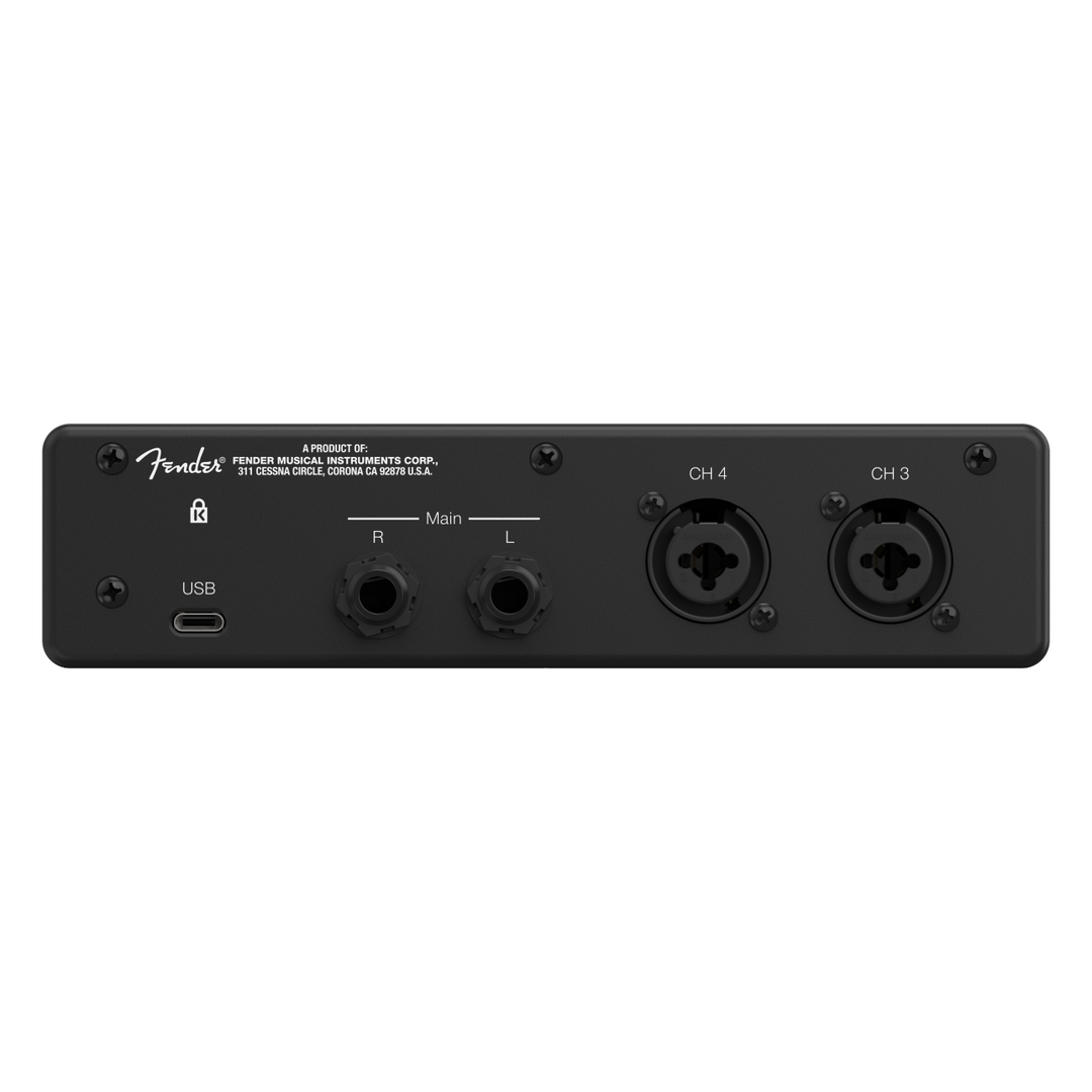 Fender Quantum LT 4 4 x 2, 24-bit / 192 kHz USB-C Audio Interface