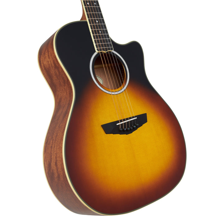 D'Angelico DAEG200VSNGP2 Gramercy Grand Auditorium CE Includes Hard Case - Vintage Sunset