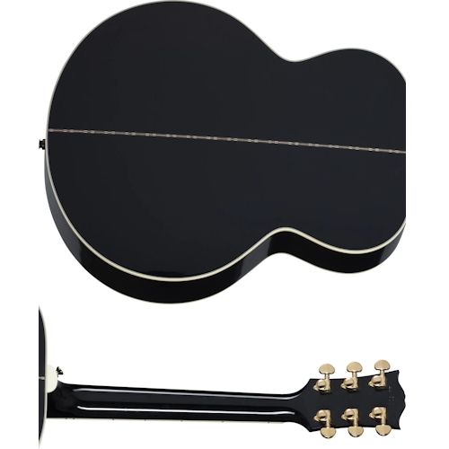 Gibson SJ-200 Standard Acoustic/Electric Guitar - Ebony
