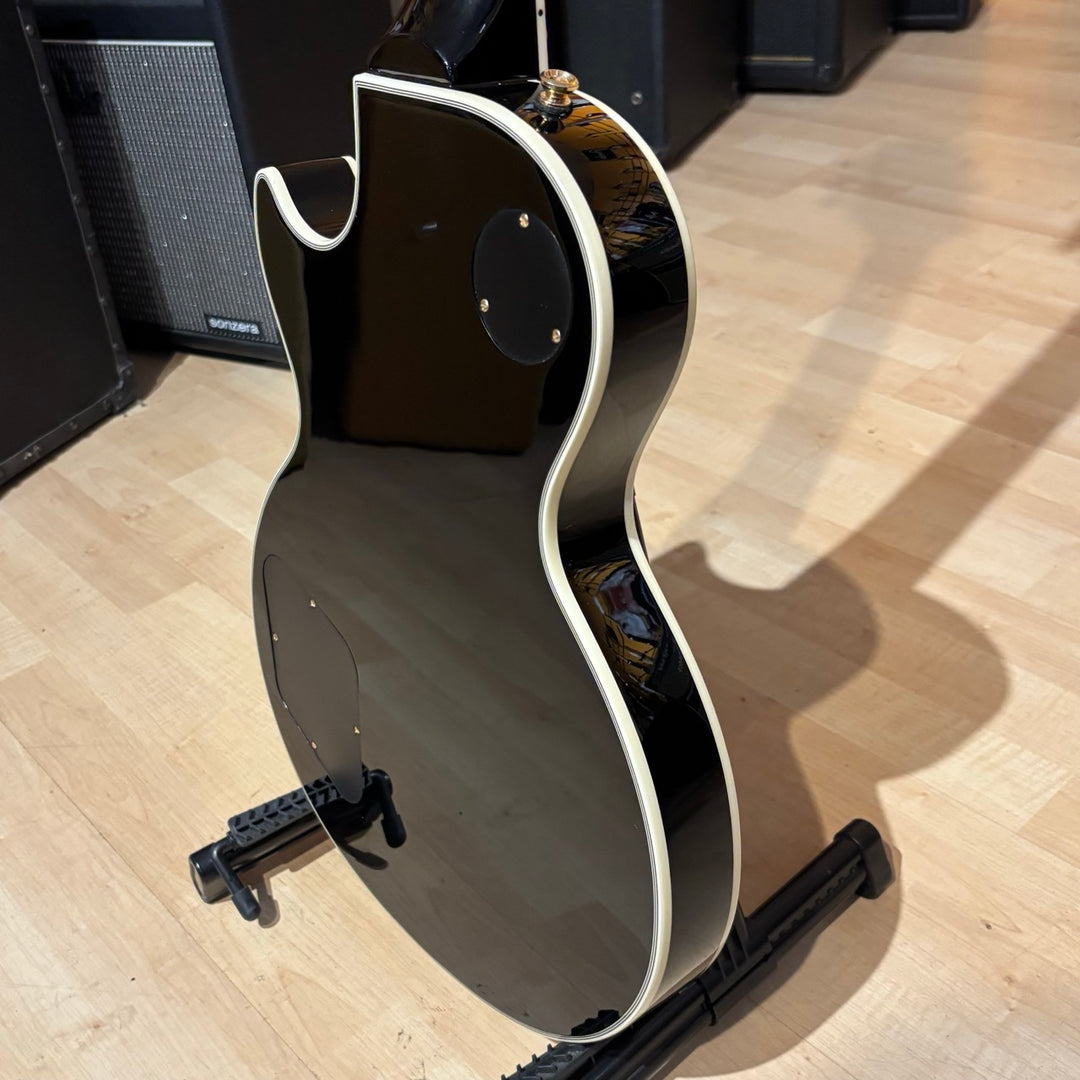 Epiphone - Les Paul Custom w/ Epiphone DLX Gig Bag (Ebony - Kalamazoo Headstock- 2025 ) - USED