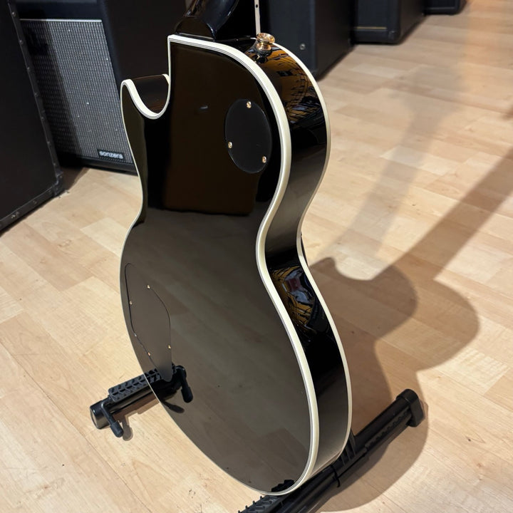 Epiphone - Les Paul Custom w/ Epiphone DLX Gig Bag (Ebony - Kalamazoo Headstock- 2025 ) - USED
