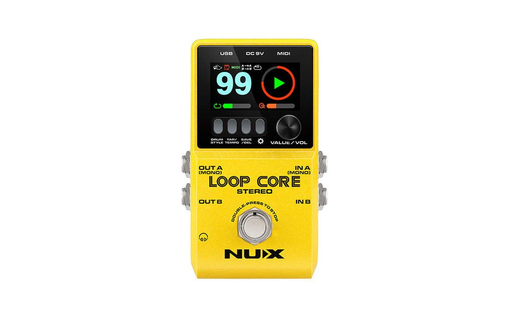 Nux DUAL-LOOP-STEREO Dual Loop Stereo Looper Pedal