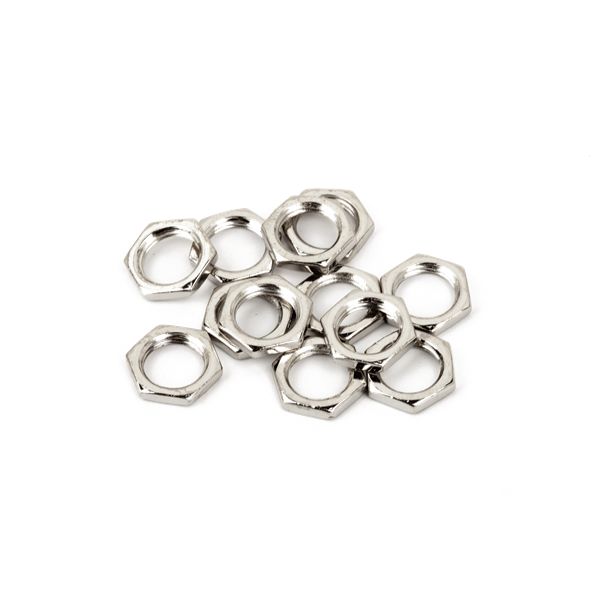Fender Potentiometer Nuts - Nickel