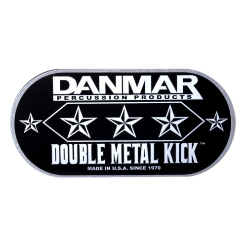 Danmar 210MKD Metal Double Kick Impact Bass Drum Disc