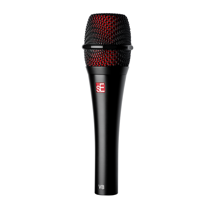 sE Electronics SE-V8BLACK SE V8 Premium Dynamic Handheld Vocal Microphone (Black)