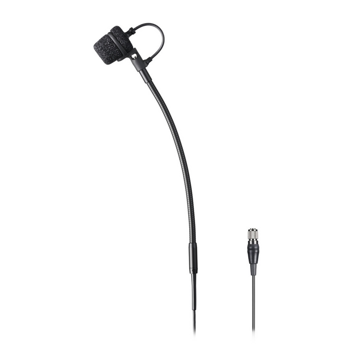 Audio-Technica ATM355VFcH Clip-On Cardioid Condenser Instrument Microphone for Wireless (cH-Style Connector)