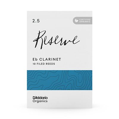 D'Addario Woodwinds ODBR1025 Reserve, Eb Clarinet - Box Of 10 - 2.5
