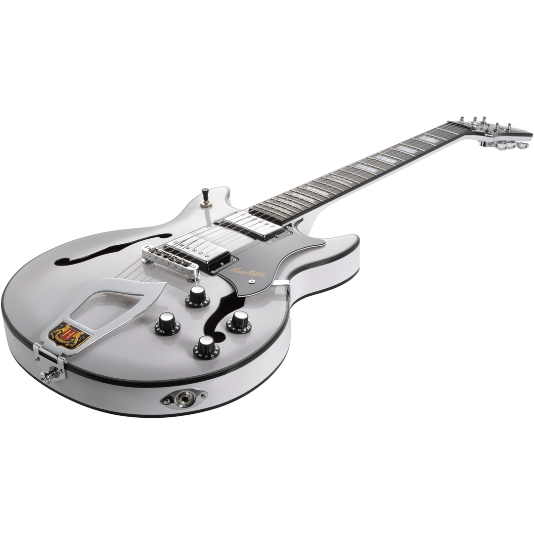 Hagstrom Viking Alvar Semi-Hollow Electric Guitar (Swedish Frost) ALV-SFT