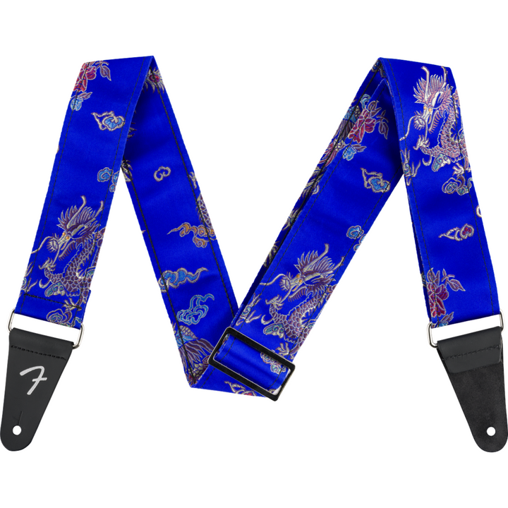 Fender Satin Dragon Strap -  Royal Blue