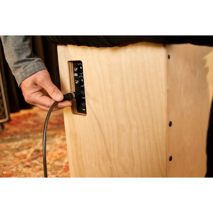 Meinl PSC100NT-Meinl Percussion Pickup Jam Cajon with Snares - Natural