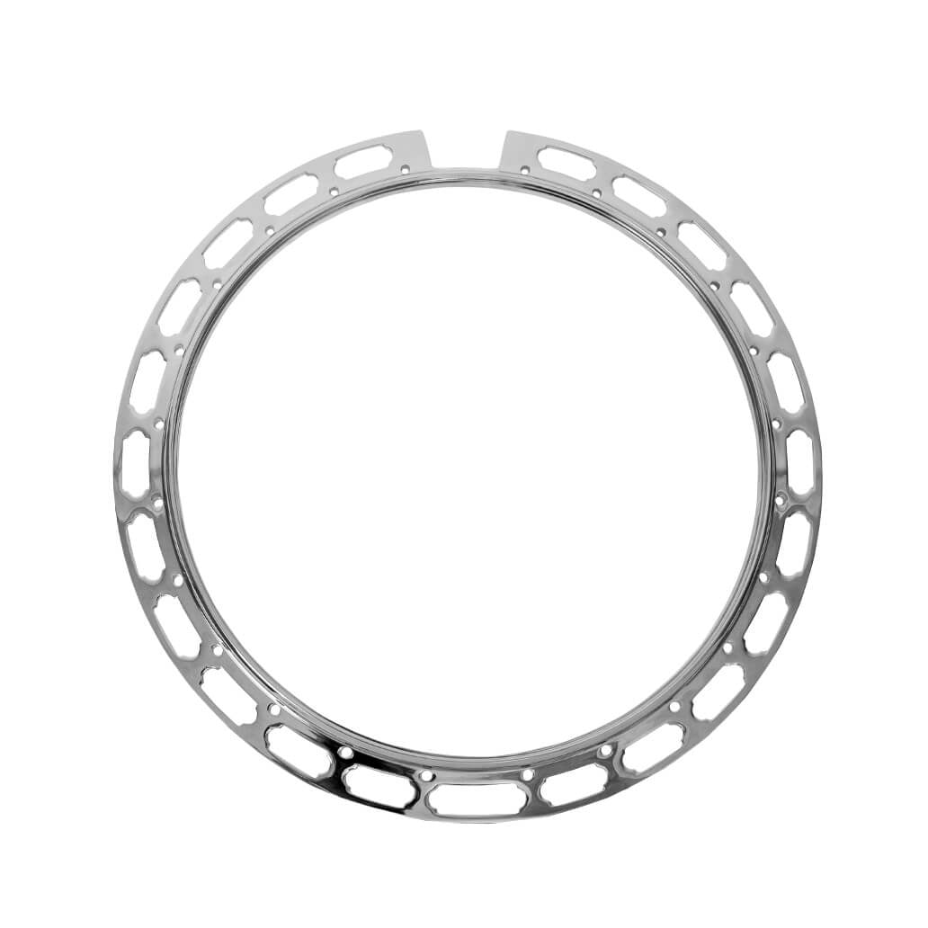 Gold Tone 11 Inch One Piece Die Cast Flange