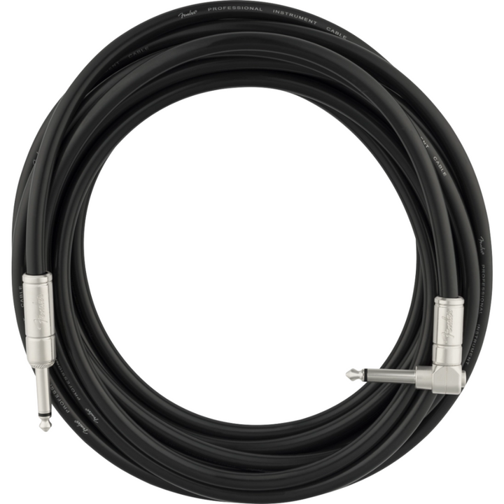 Fender Professional Series Kill Switch Cable, Straight/Angle - 18.6'
