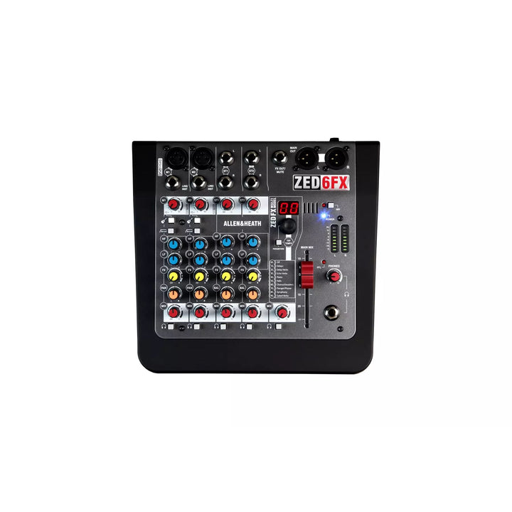 Allen & Heath ZED-6FX 6-Channel Live/Recording Mixer with FX