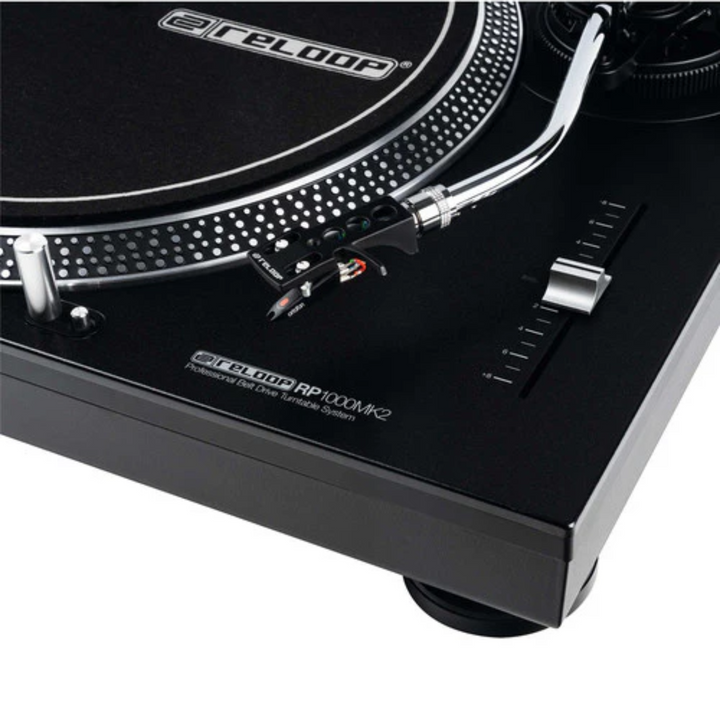 Reloop RP-1000-MK2 Belt-Drive Turntable for DJ & Hi-Fi Use