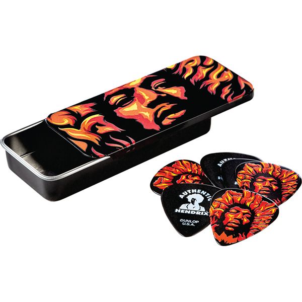 Dunlop Hendrix Voodoo Fire Pick Tin