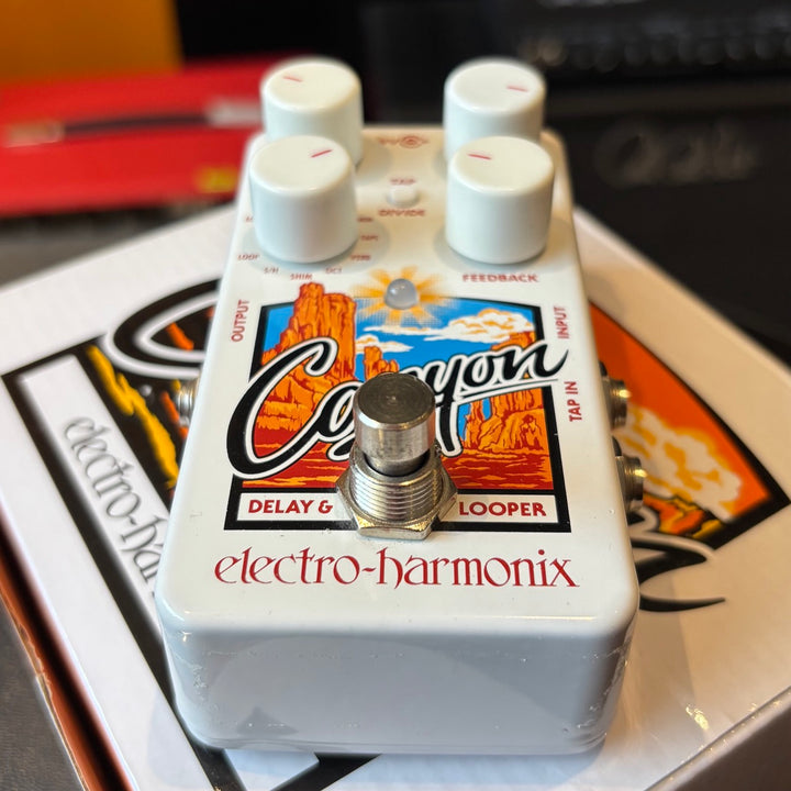Electro Harmonix - Canyon Delay & Looper Pedal w/ Box & PWR Supply - USED