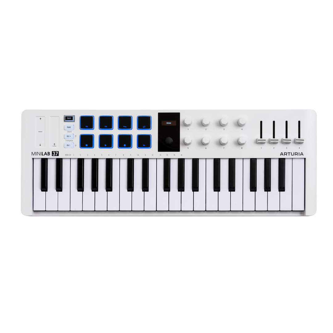 Arturia MINILAB37MK3WH MiniLAB MK3 37 Key Controller (White)