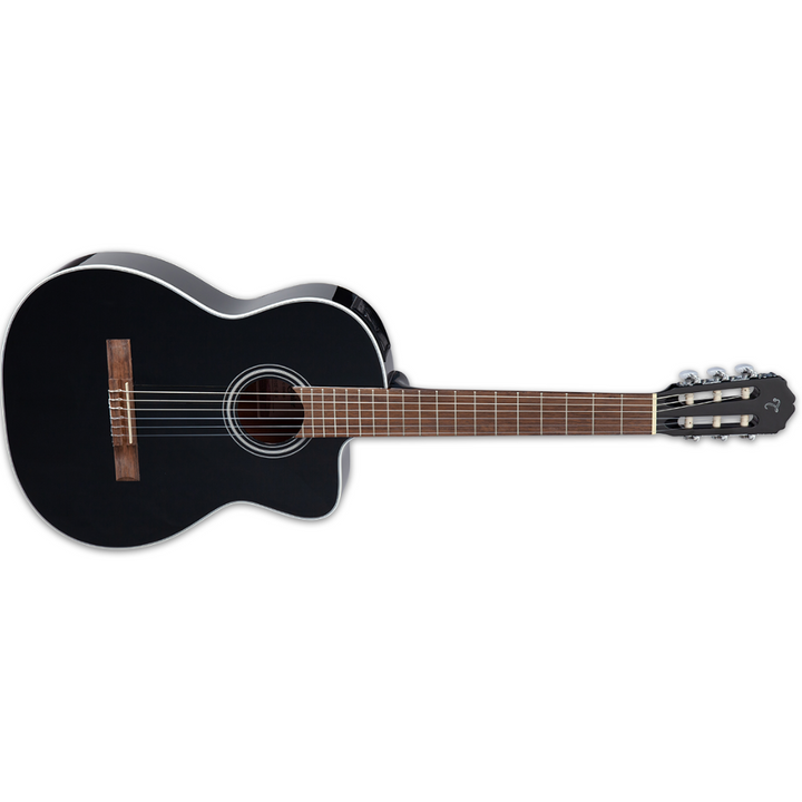 Takamine GC2CE-BLK Classical Cutaway Spruce top - Mahogany(Sapele) TP-4T Preamp RH Acoustic Electric Guitar - Black Gloss