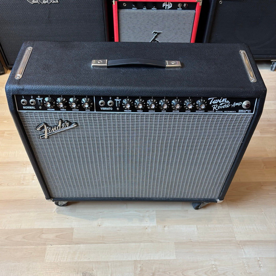 Fender - '65 Reissue Twin Reverb w/ Cover, Casters & Footswitch (USA -2006) - USED