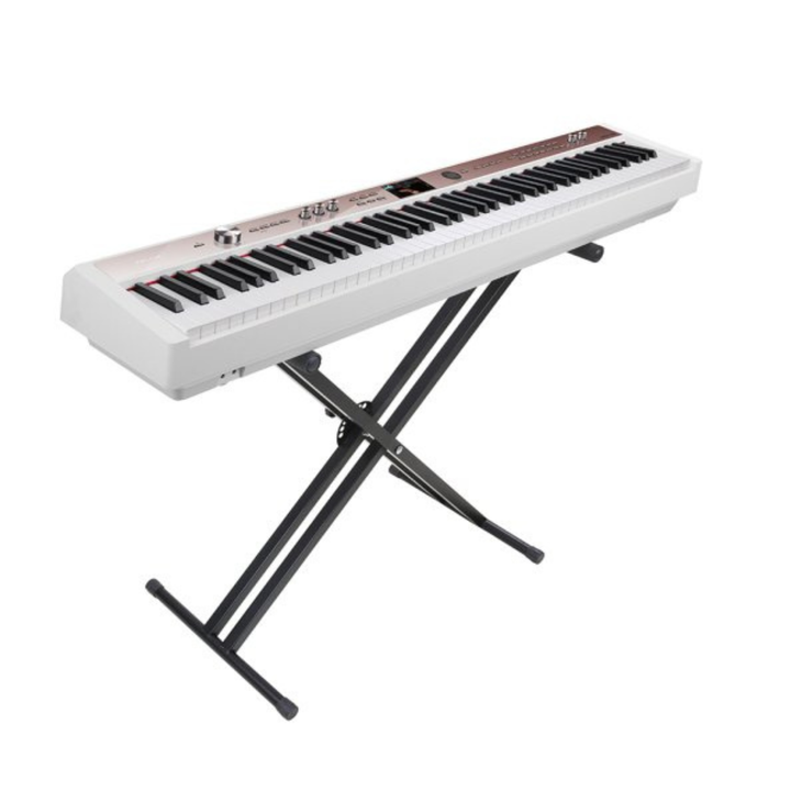 Nux NPK-20WH 88-Key Triple-Sensor Portable Digital Piano - White