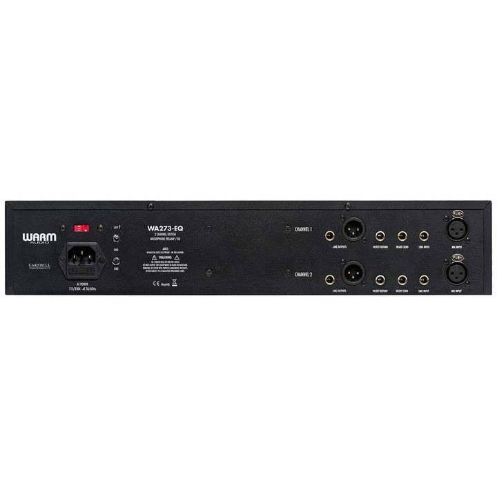 Warm Audio WA273-EQ Two Channel 1073-Style Solid State Mic Preamp w/EQ