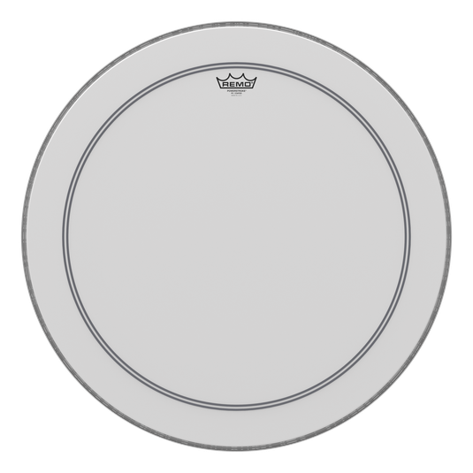 Remo P3-1118-C2 - 18''Bass,Powerstro3,Coat,2.5''Ip 2-1/2'' Impact Patch