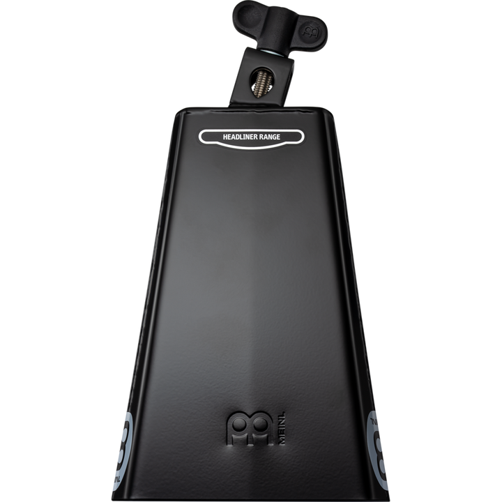 Meinl HCO2BK- Meinl Percussion 8" HeadlinerÂ® Series Cowbell Black powder coated steel Timbales Cowbell